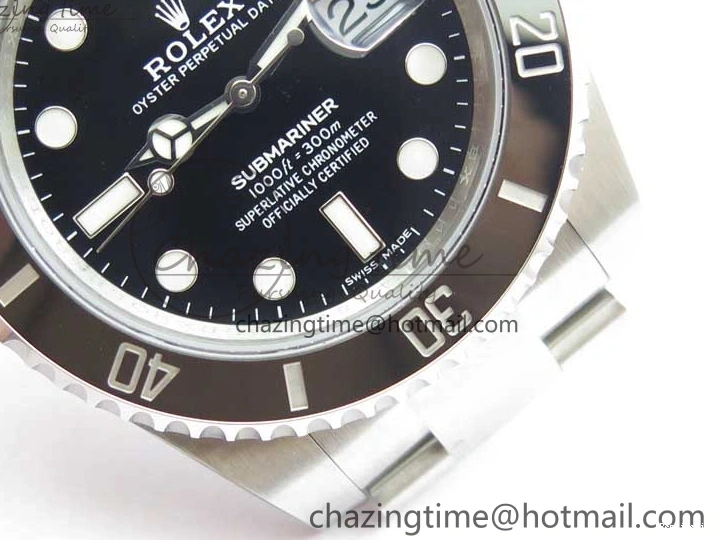 1229 Submariner 116610 LN Black Ceramic 316L Steel Noob 1:1 Best Edition V10. Stretchable 2865